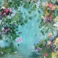Along the river 90x90cms Sold